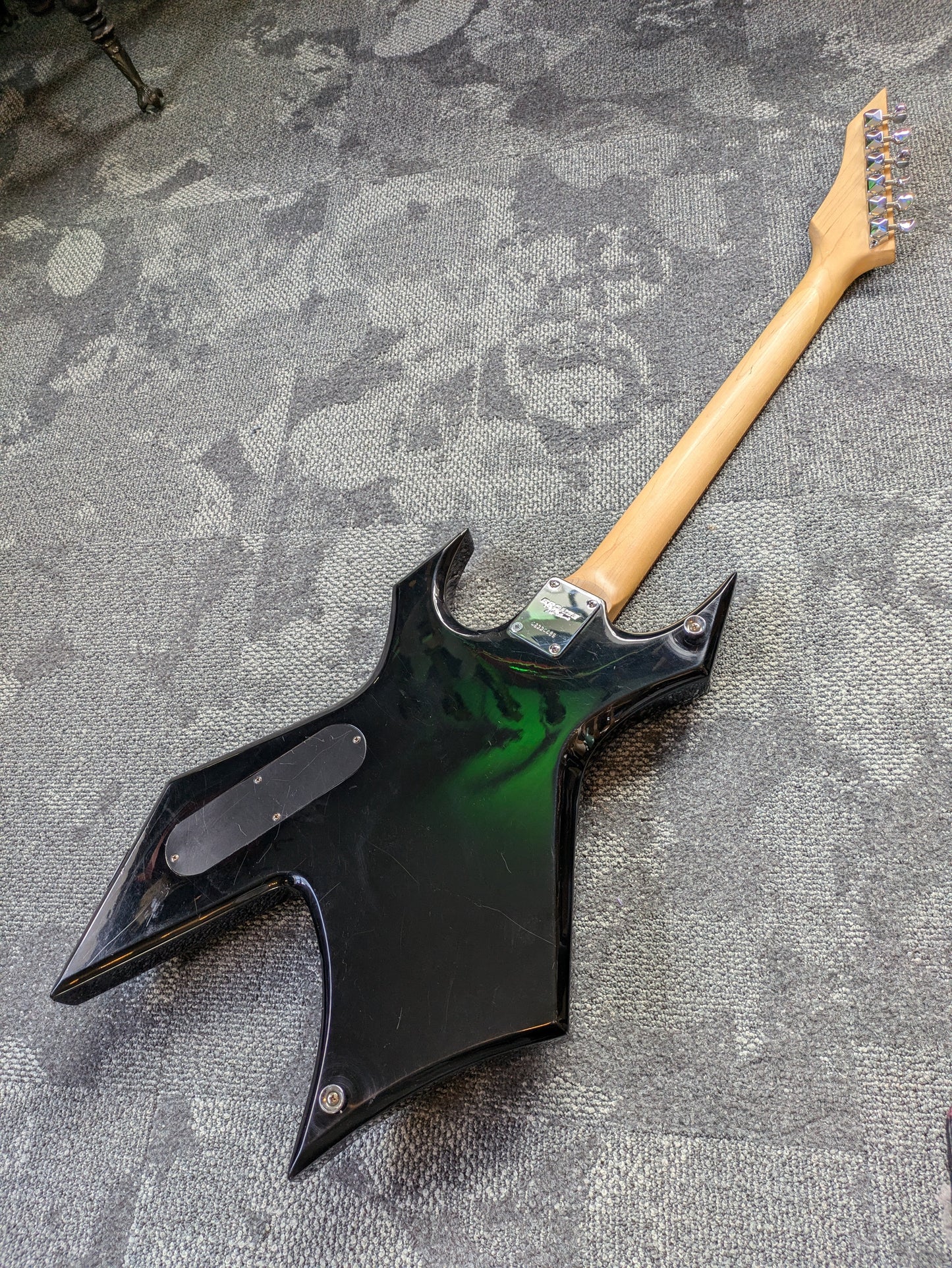 B.C. Rich Bronze Series Warlock Electric Guitar Black #42334468